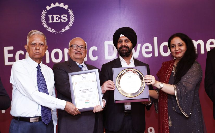 Shri. Sarabjit Singh, Managing Director – Akal Information Systems Ltd, awarded Udyog Rattan Award